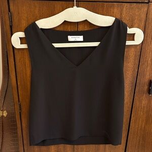 Babaton Black V-Neck Camisole